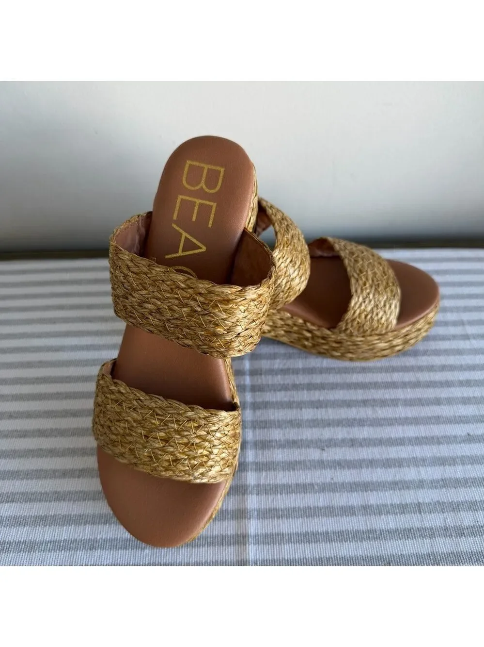 Beach by Matisse NEW Women's Ocean Ave Platform Slide Sandal Size 8 #260149